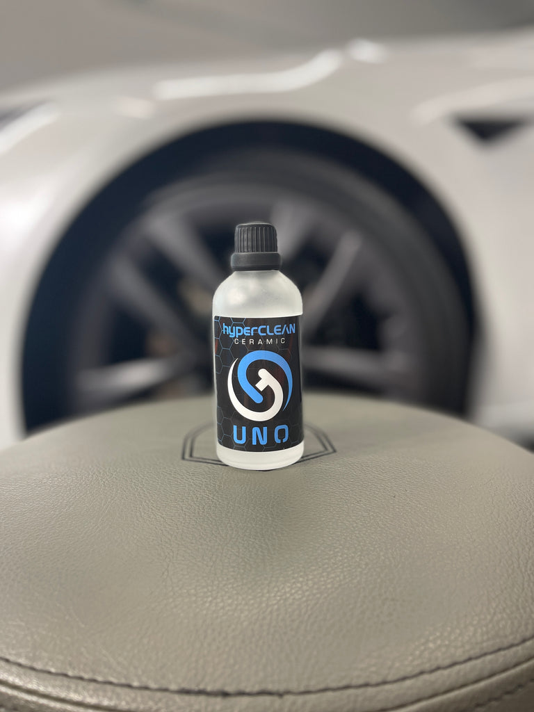 hyperCLEAN UNO is a top rated ceramic coating. Protecting your car paint with our ceramic coating prolongs the life of your cars paint.